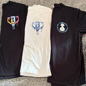 Baseball Lifestyle 101 Youth Large Shirts Set of 3